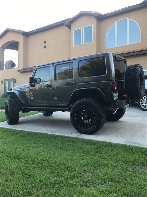 Well Modified 2016 Jeep Wrangler Rubicon Hardrock Monster For Sale
