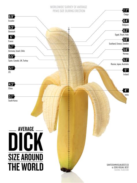 Average Penis Size By Country Infographic DasantoshDasantosh