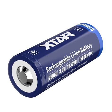 Xtar 26650 36v Led Flashlight 5200mah Rechargeable Battery