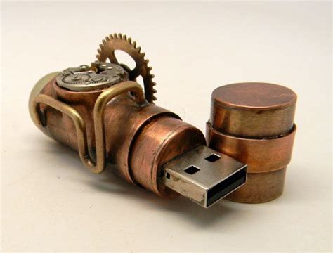 Steampunk Usb Flash Drive 16gb Steampunk Crafts Steampunk House