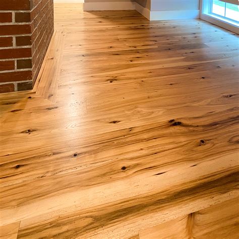 Hickory Flooring In Private Home Longleaf Lumber