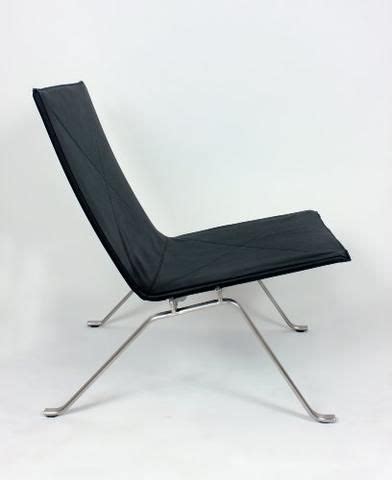Did you scroll all this way to get facts about poul kjaerholm? Reproduction Poul Kjaerholm PK22 Leather Lounge Chair ...