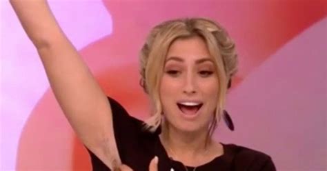Stacey Solomon Praised After Unveiling Hairy Armpits And Legs Daily Star