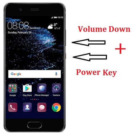 How To Take A Screenshot On Huawei P10 And P10 Plus Huawei Advices