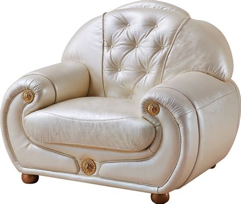 Whatever your budget or taste. Giza Full Leather in Beige, Sofas Loveseats and Chairs ...