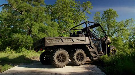 2020 Can Am Defender 6x6 Dps Youtube