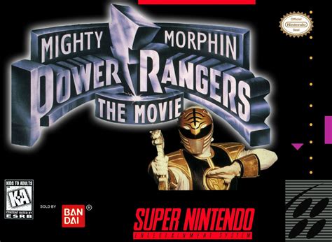 Featuring ivan ooze on the snes version's title screen, is a game loosely based on the theatrical movie of the same name released in 1995 for the snes and game boy by bandai. Mighty Morphin Power Rangers - The Movie SNES Super Nintendo