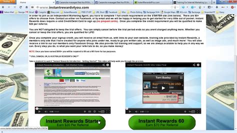 Instant Rewards Introduction Get Started Today Youtube