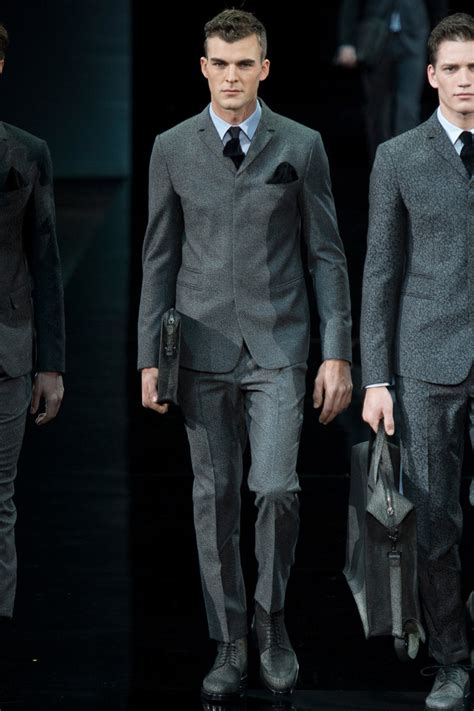 Emporio Armani Fallwinter 2014 Milan Fashion Week The Fashionisto