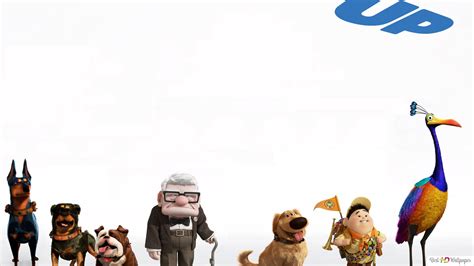 Up Movie Characters 2k Wallpaper Download