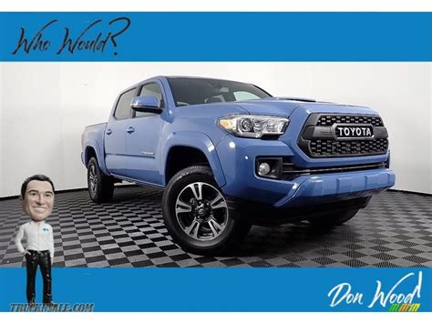 2019 Toyota Tacoma Trd Sport Double Cab 4x4 In Cavalry Blue For Sale