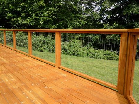 The wire fence cost guide gives details about the costs, types, advantages and uses for wire fencing wire fencing cost for installation and supply. Loving our new welded wire deck railing! Great for the ...