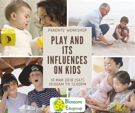 Parents Workshop Play And Its Influences On Kids Tickikids Singapore