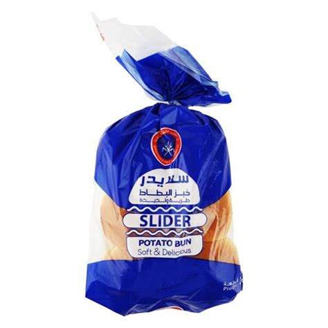 Buy KFM Potato Slider Bread Bun 12 Pieces Online Carrefour Kuwait