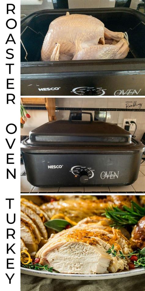 cook your turkey in an electric roaster oven for a space saving solution that cooks turkey f