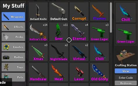 The xbox knife is given to people who play murder mystery 2 on an xbox. Blarsky on Twitter: "Middlemanned another Corrupt trade today