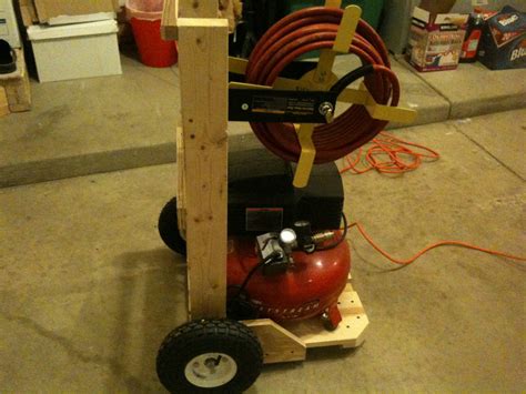 Air Compressor Cart 4 Steps With Pictures Instructables