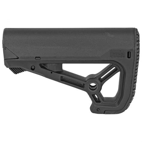 Fab Defense Ar15m4 Compact Stock Black 4shooters