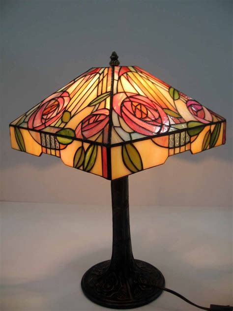 Popular Items For Art Nouveau Lamp On Etsy Stained Glass Lamp Shades