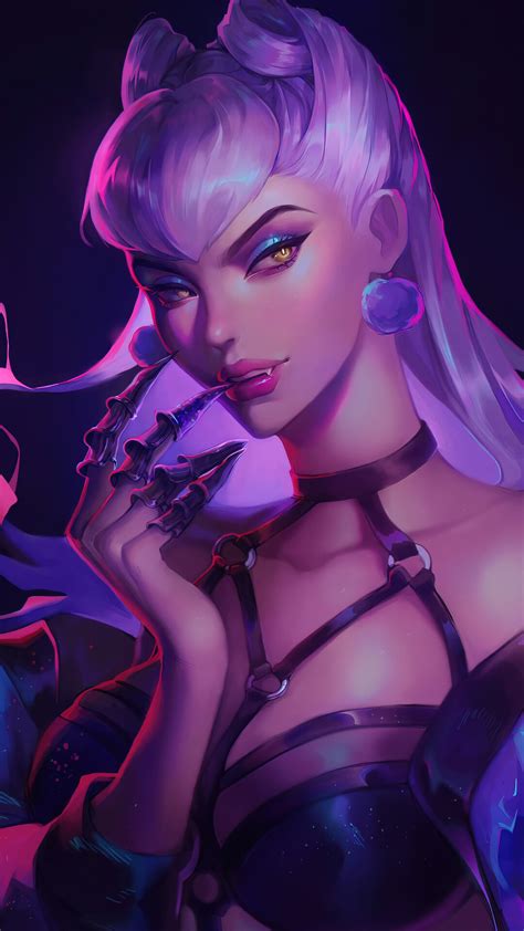 kda evelynn all out hd phone wallpaper rare gallery