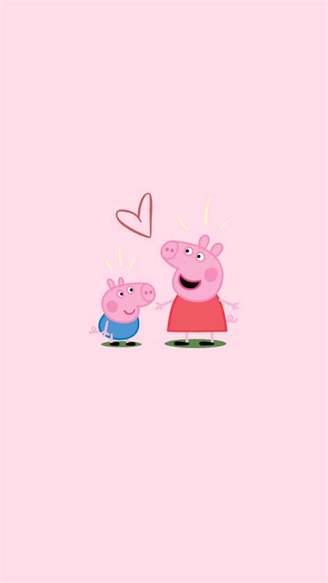 Valentines Day Peppa Pig Wallpapers Wallpaper Cave