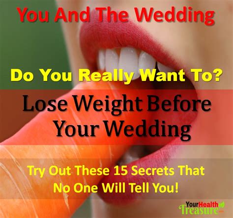 15 Easy Ways To Lose Weight Before Your Wedding Health Fit Fresh