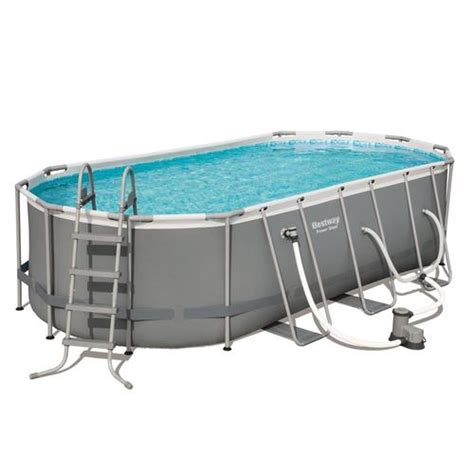 Bestway 18 Ft X 81 Ft X 48 In Oval Above Ground Pool In