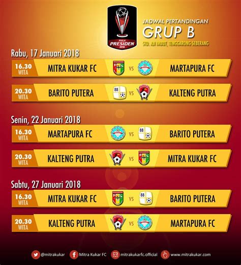 Jadwal Lengkap Pertandingan Grup B Piala Presiden 2018 Okezone Bola