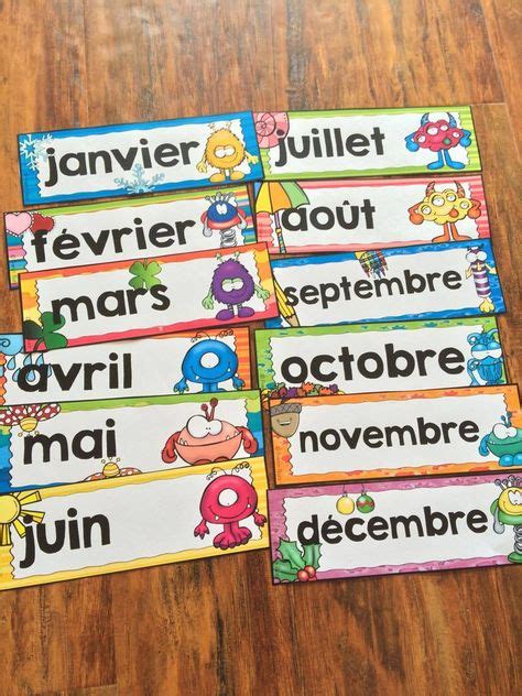 31 Idées De Calendrier Maternelle Maternelle Semainier Enfant