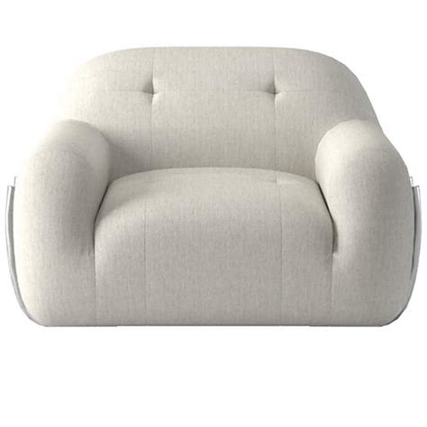 Brace Luca Bone Lounge Chair Cb2