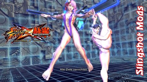 Slingshot Chun Li Alisa Vs Slingshot Juri Alisa Street Fighter X Tekken Bikini Battle