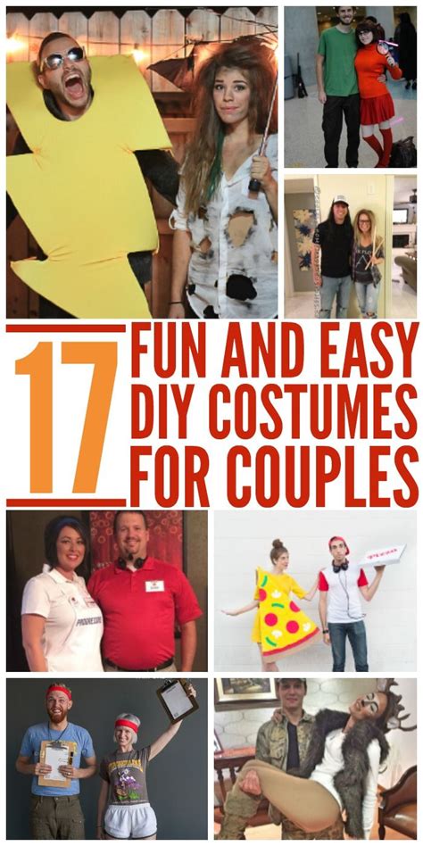 Diy Easy Couples Costumes For A Screaming Good Time Diy Couples Costumes Halloween