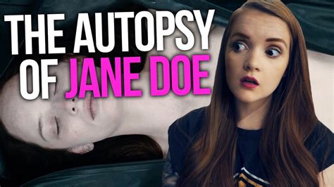 Horror Review The Autopsy Of Jane Doe 2016 Youtube