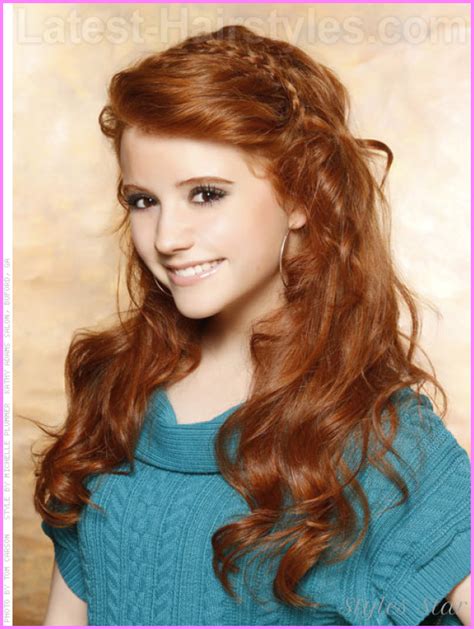 Cute Hairstyles For Long Curly Hair School Star Styles