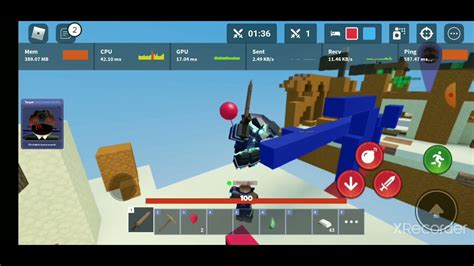 Roblox Bedwars Duels Gameplay Youtube