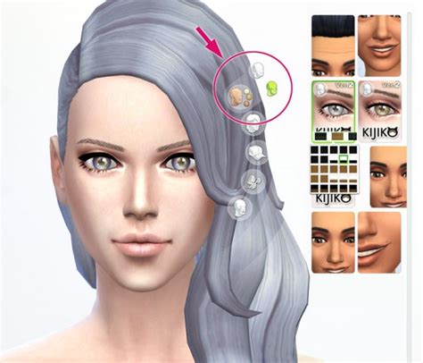 Kijiko 3d Lashes Version2 For Skin Detail Sims 4 Downloads