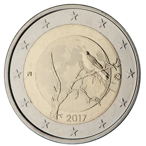 Finlande 2 Euro Commémorative 2017 Nature Finlandaise Pieces Euro
