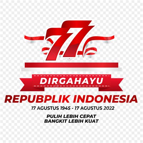 Hut Ri Vector Hd Images Greeting Card Of Hut Ri Ke 77 Dirgahayu Republik Indonesia 2022 Hut Ri