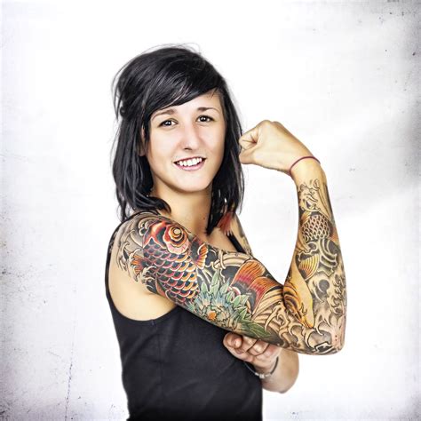 Amazing Women Beautiful Body Tattoos Wonderful From All Over