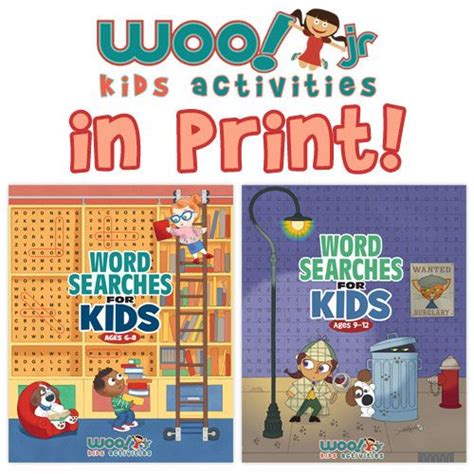 Woo Jr Kids Activities Is Now In Print Activities For Kids Kids