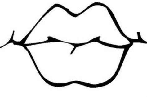 Download High Quality Lips Clipart Outline Transparent Png Images Art