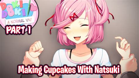 Making Cupcakes With Natsukipart 1natsuki Routeddlc Normal Nv