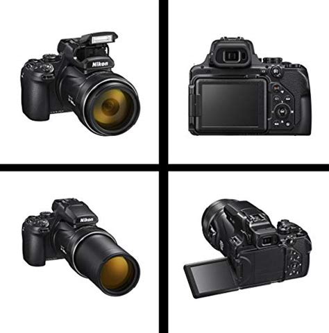 Nikon Coolpix P1000 Digital Camera With 125x Optical Zoom Usa Black