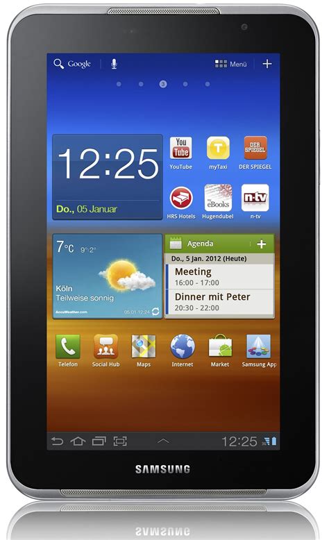 Samsung Galaxy Tab 70 Plus N Full Specifications And Price Details
