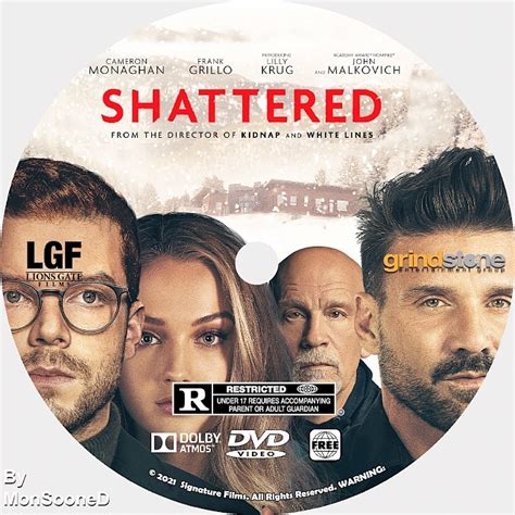 Shattered 2021 Dvd Disc Dvd Cover Dvd Covers And Labels