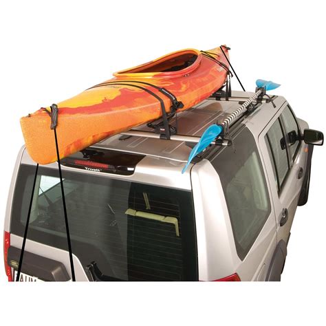 Set Of 4 Rhino Rack® Side Loading Kayak Carriers For Yakima