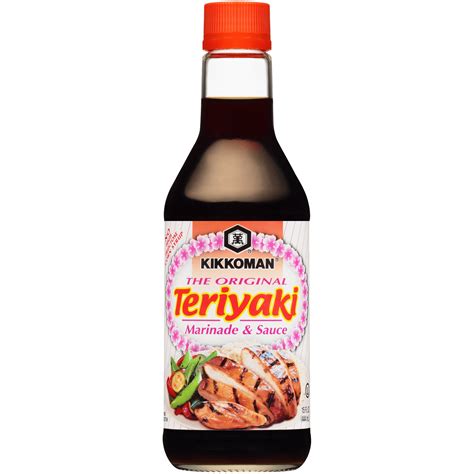 Kikkoman Teriyaki Marinade And Sauce 15 Oz