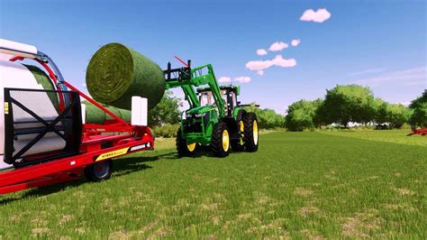 Anderson Hybrid X Bale Wrapper V10 Fs22 Farming Simulator 22 Mod