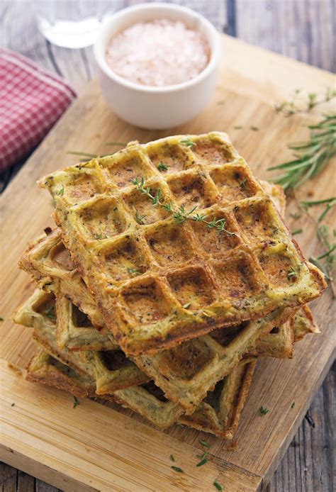 The ratio of sweet potato to waffle batter in this sweet potato waffles recipe is perfect—the sweet potato flavor is just enough to be noticeable without overwhelming the waffle. (Flourless) Herbed Potato Waffles | Potato waffles, Waffle ...