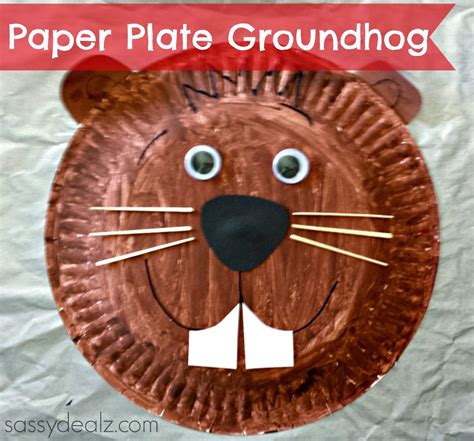 Preschool Groundhog Craft - bego10sport